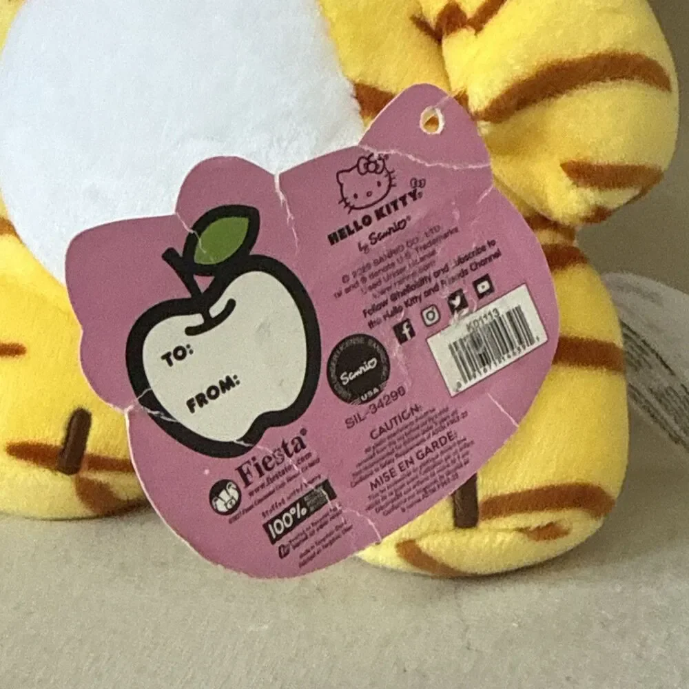 Large Hello Kitty Tiger Disguise Stuffed Animal Plush - 10 inch Sanrio New